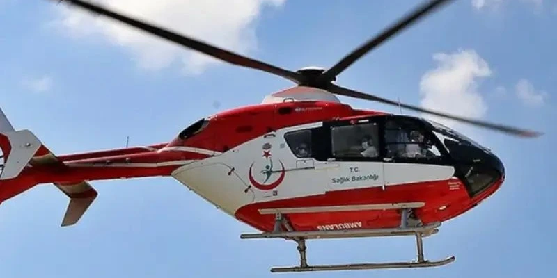 Darende’de Kalp Krizi Geçiren Kadın Ambulans Helikopterle Malatya’ya Sevk Edildi