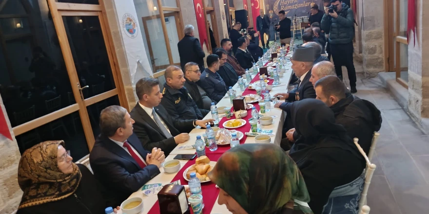 Darende’de Şehit Ve Gazi Aileleri Onuruna İftar Programı