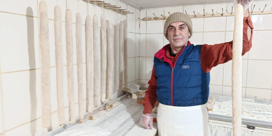 Darende’de Şeker Sucuğu Geleneği Yaşatılıyor