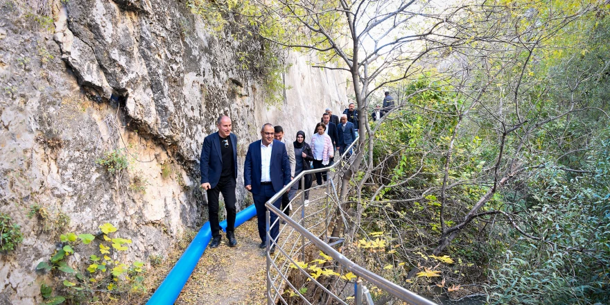 Darende’nin İçme Suyuna Hayat Veren Proje: “Tohma Kanyonu’ndan Cazibeyle Su”