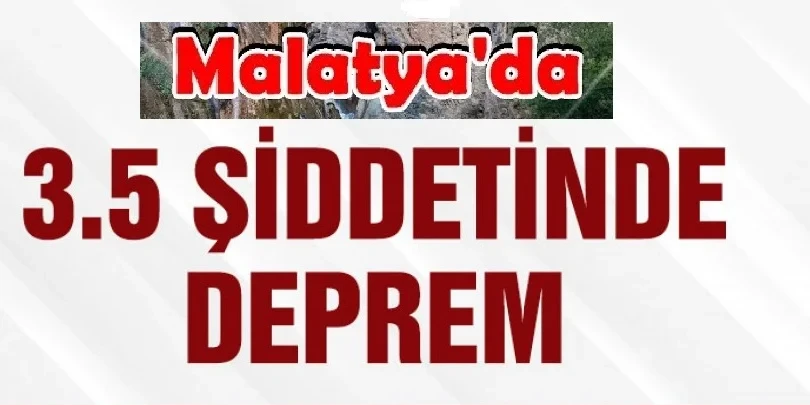 Deprem Oldu