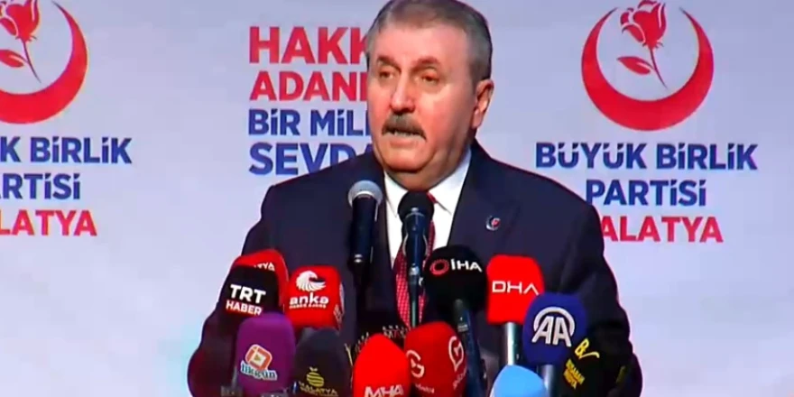 Destici Malatya’dan Sert Mesajlar Verdi: “Ortada Kürt Meselesi Değil, Terör Meselesi Var”