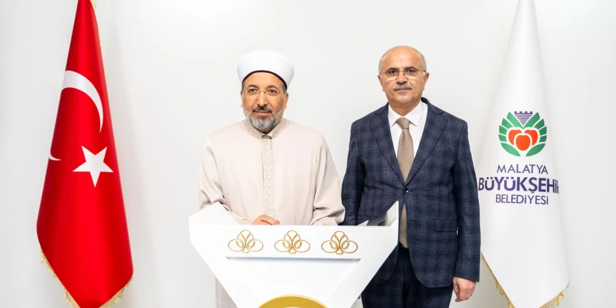 Diyanet İşleri Başkanı Arpaguş’tan Büyükşehir Belediyesi’ne Ziyaret