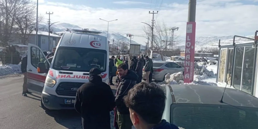 Doğanşehir’de Beton Mikseri Yayaya Çarptı