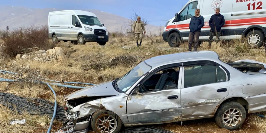 Doğanşehir’de Trafik Kazası: 3 Yaralı