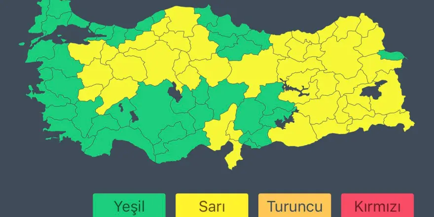 Doğu Ve Güneydoğu İçin Kuvvetli Yağış Ve Kar Uyarısı