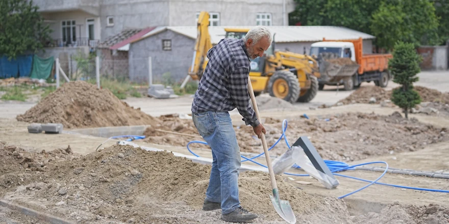 Dolamantepe Mahallesi’nde Park Ve Yol Düzenlemesi