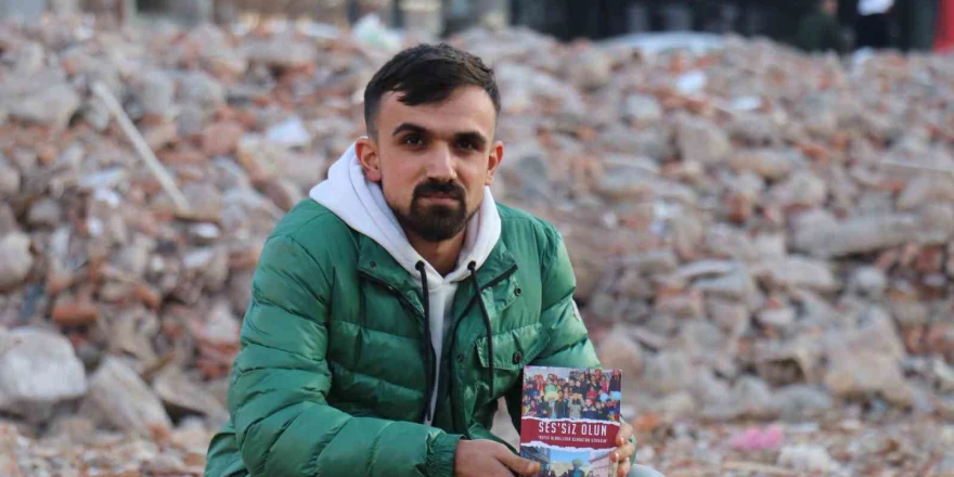 Malatyalı Deprem Zede Deprem Kitap Yazdı
