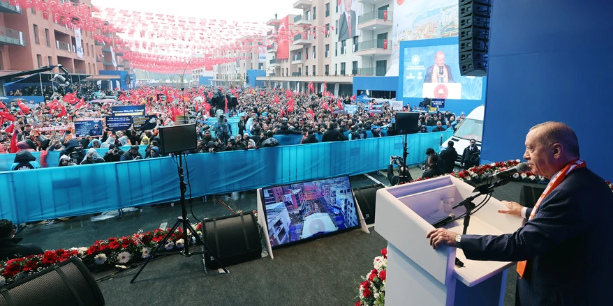 Erdoğan: 455 Bin Afet Konutu Teslim Edildi