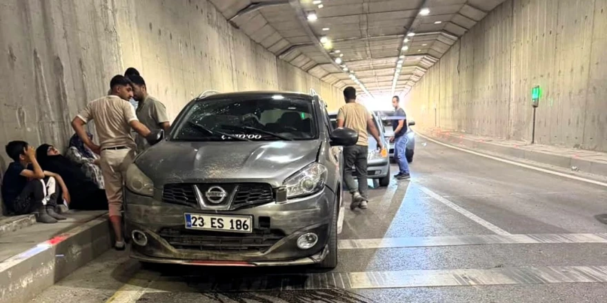 Erkenek Tünelinde Kaza,  2 Yaralı