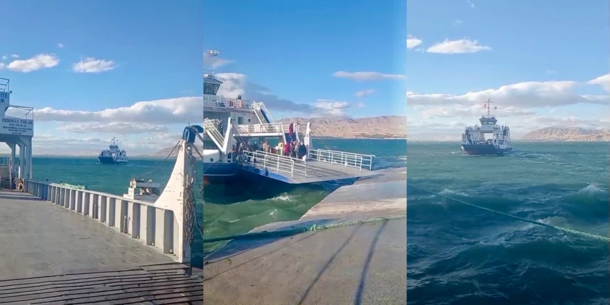 Fırtına Feribotu İskeleye Yanaştırmadı