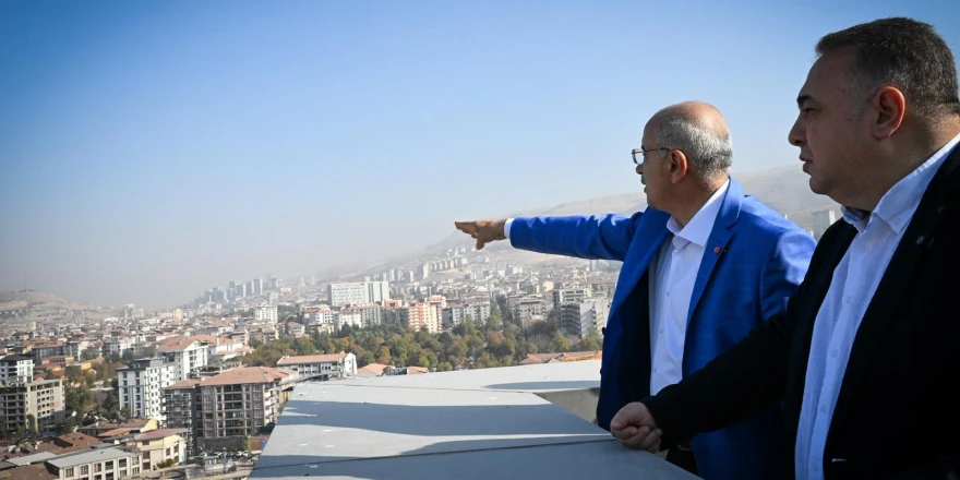 Gazeteci-Yazar Zafer Şahin'e Malatya’yı Gezdiren Başkan Er,