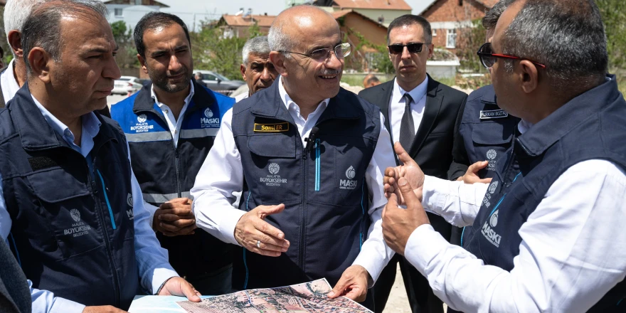 Hatunsuyu’na 4 Bin Metrelik Kanalizasyon Hattı