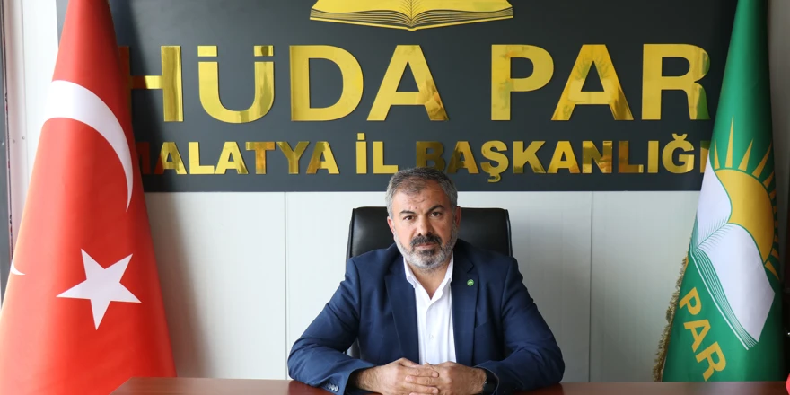 HÜDA PAR'ın yeni Malatya İl Başkanı Behcet Sevgili oldu