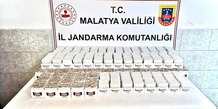İlJandarma Komutanlığından Kaçakçılıkla Mücadelede Operasyonu Gerçekleştirildi