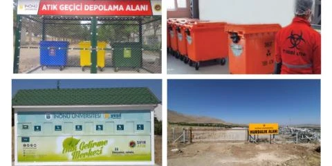 İnönü Üniversitesinde Atıklar Doğaya ve Ekonomiye Kazandırılıyor