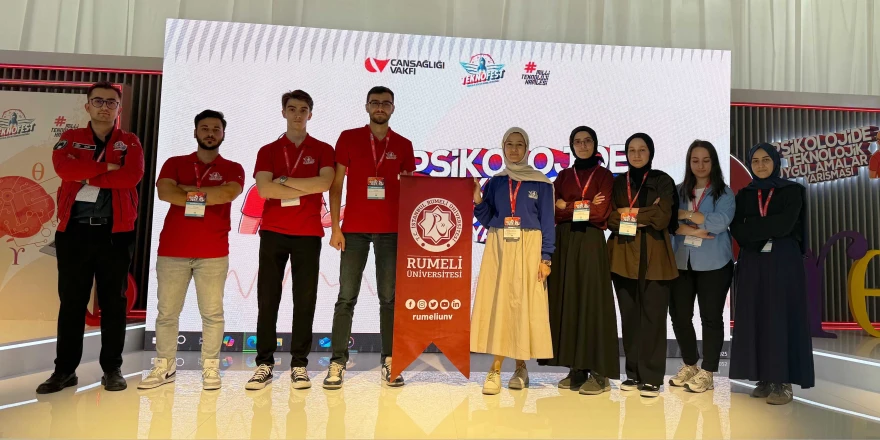İstanbul Rumeli Üniversitesi Öğrencileri TEKNOFEST 2025 Finalinde