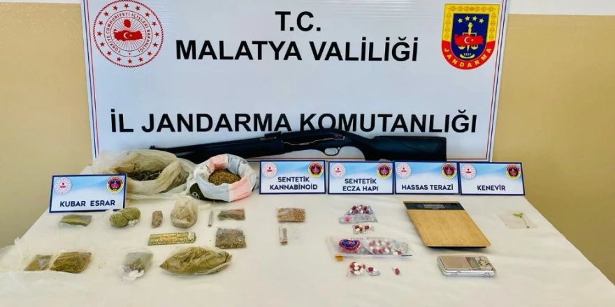 Jandarmadan uyuşturucu ve kaçakçılık olaylarında 91 şüpheliye işlem