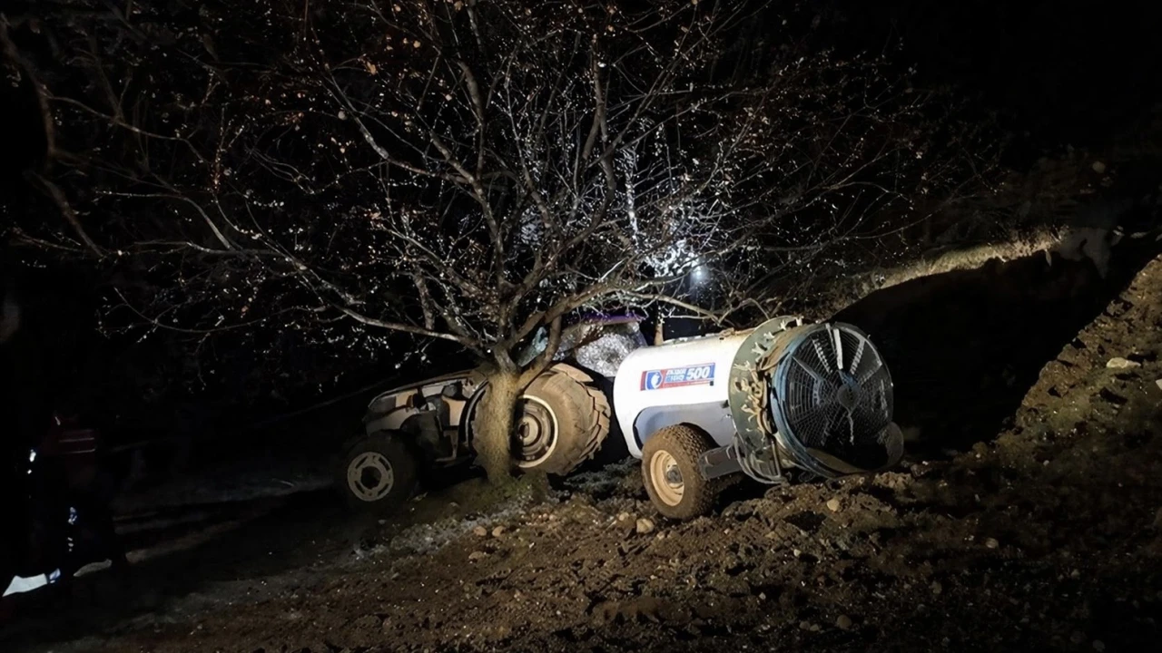 Kayısı Bahçesinde Traktör Kazası: 1 Ölü