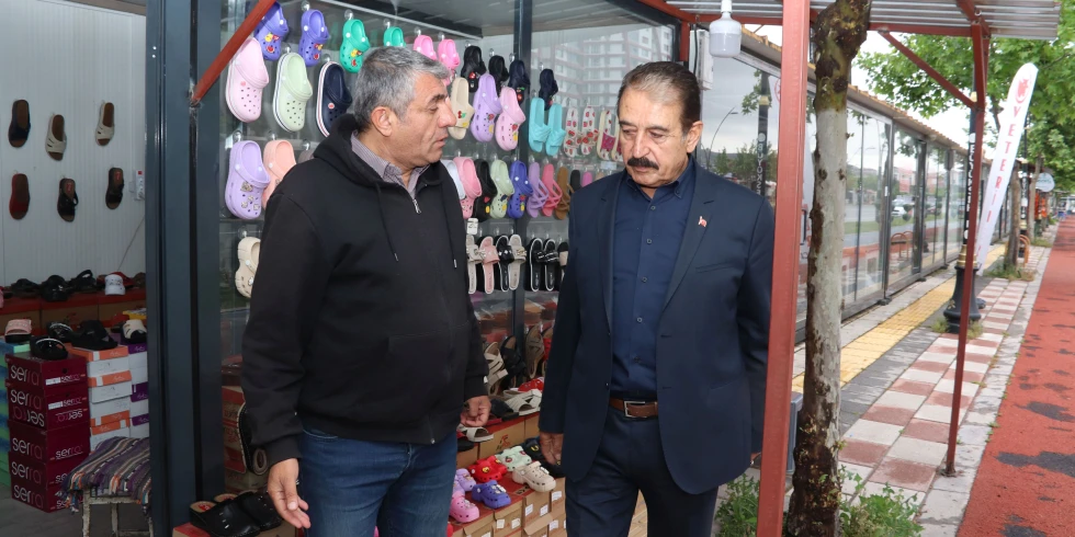 Keskin, “Kimse endişe etmesin, bizim esnafımızın sorunlarını çözmeye gücümüz var”