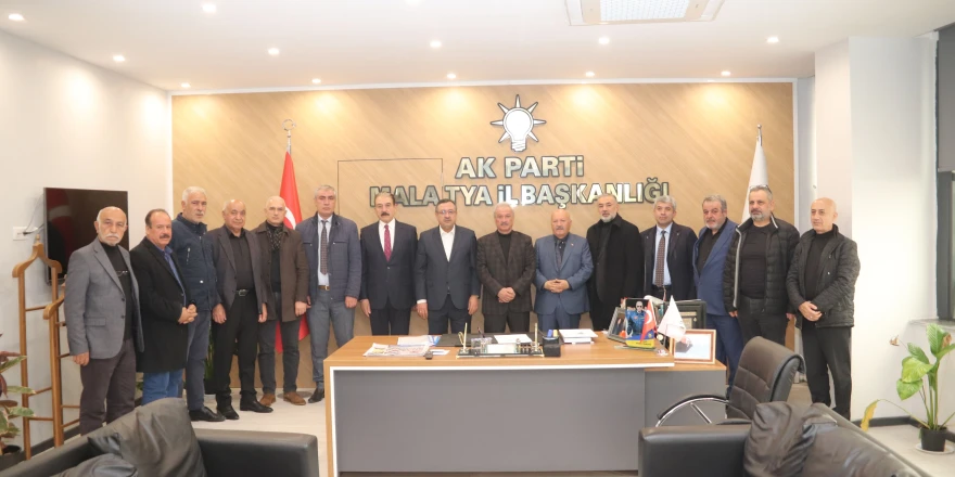 Keskin ve Oda Başkanlarından AK Parti İl Başkanı Ali Bakan’a Ziyaret