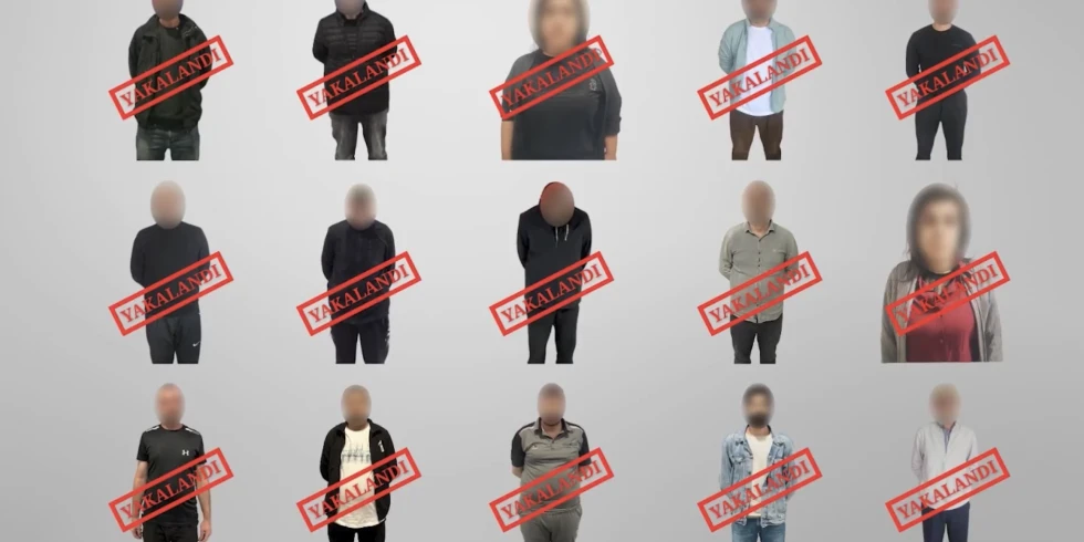 Kırmızı Bültenle Aranan 15 zanlı Türkiye’ye Getirildi