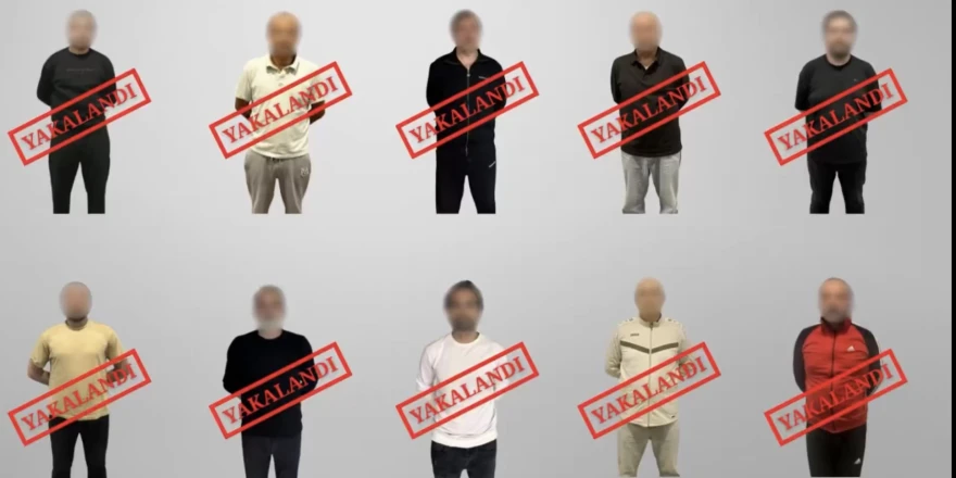 Kırmızı bültenle aranan 9 şüpheli ile ulusal düzeyde aranan 1 kişi yurda getirildi