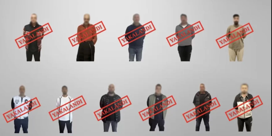 Kırmızı bültenle aranan 9 kişi ve ulusal düzeyde aranan 2 kişi Türkiye’ye getirildi