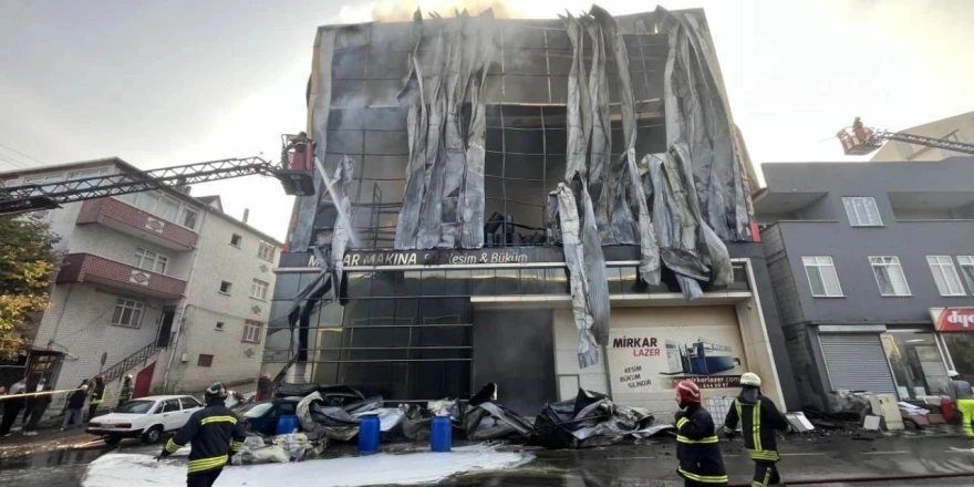 Kocaeli Dilovası’nda parfüm deposu yangını: 6 ölü, 4 yaralı