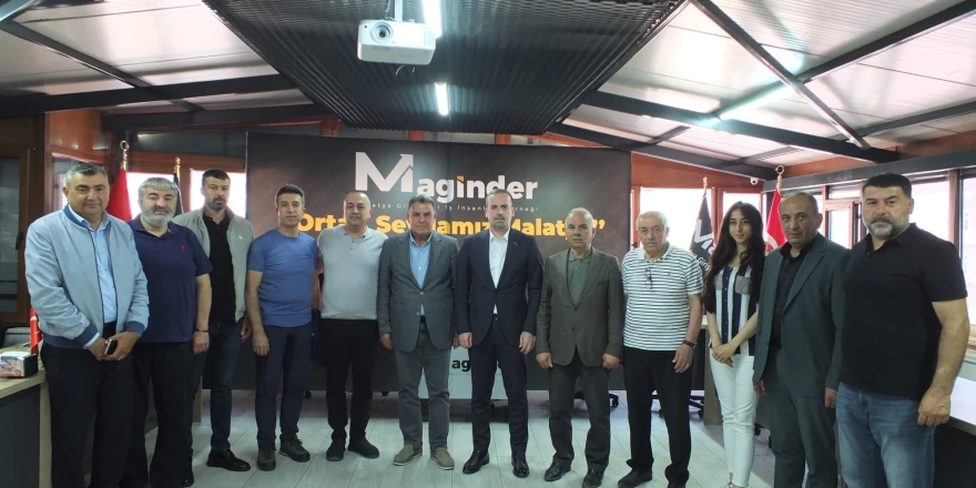 MAGİNDER'de  İstişare Toplantısı: Malatya İçin Ortak Mücadele Mesajı !