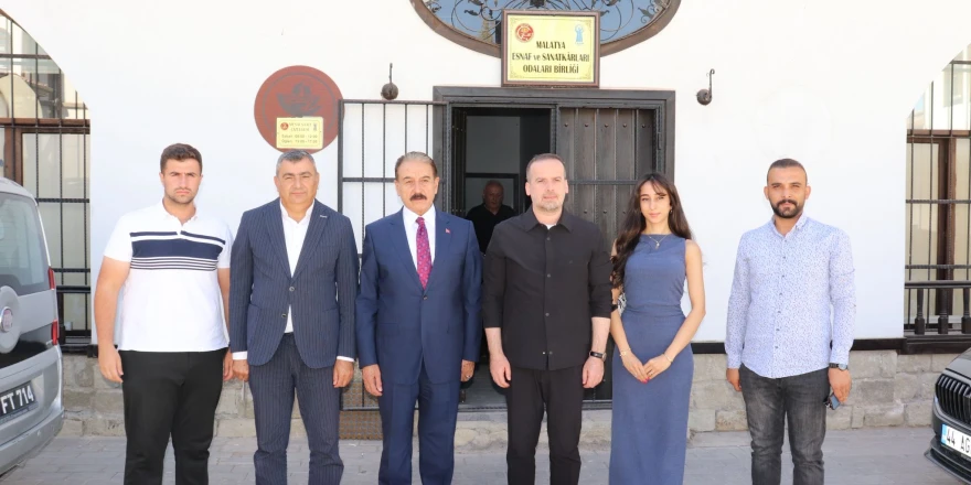 MAGİNDER’den MESOB Başkanı Keskin’e Ziyaret
