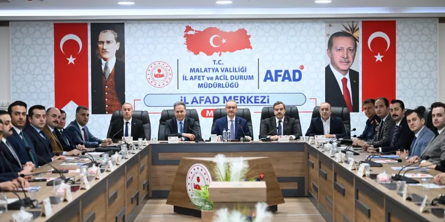 Malatya Afetlere Karşı Seferberlikte: İRAP Masaya Yatırıldı