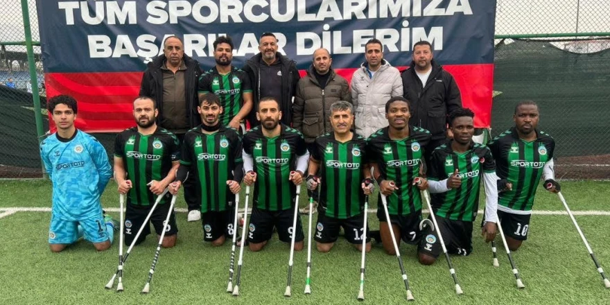 Malatya Bşb Ampute Futbol Takımı Deplasmanda Kazandı