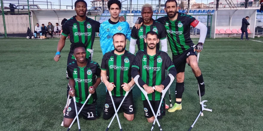 Malatya Büyükşehir Belediyesi Ampute Futbol Takımı Sahasında Mağlup Oldu