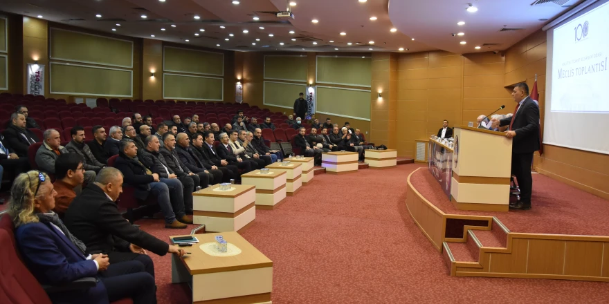 Malatya Emniyet Müdürü, TSO Meclisinin konuğu oldu