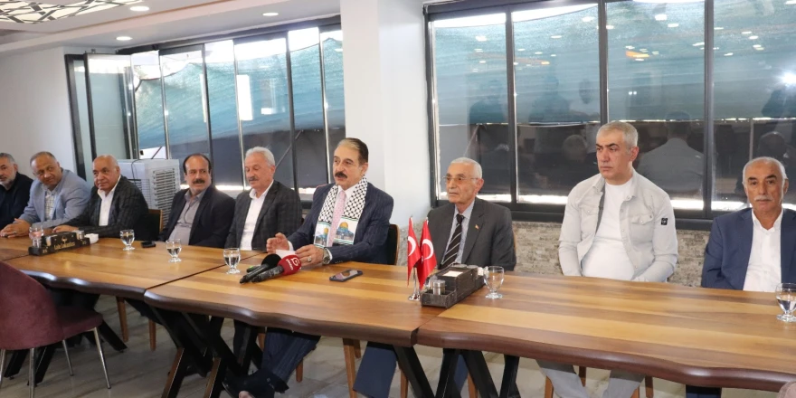 Malatya Esnaf Camiasından Gazze’ye Destek