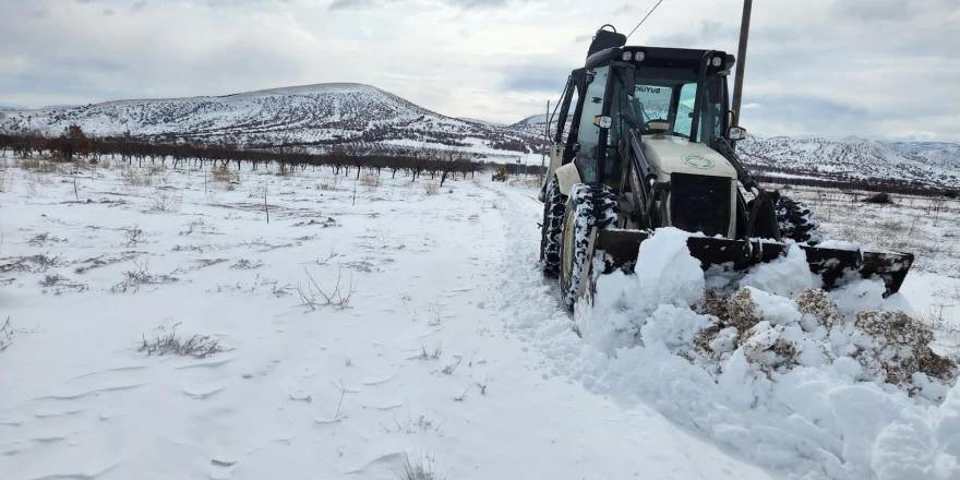 Malatya Genelinde Kar Yağışından Dolayı Kapalı Yol Kalmadı
