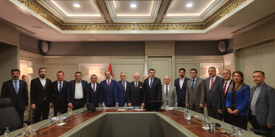 Malatya Heyeti’nden Elitaş’a ziyaret