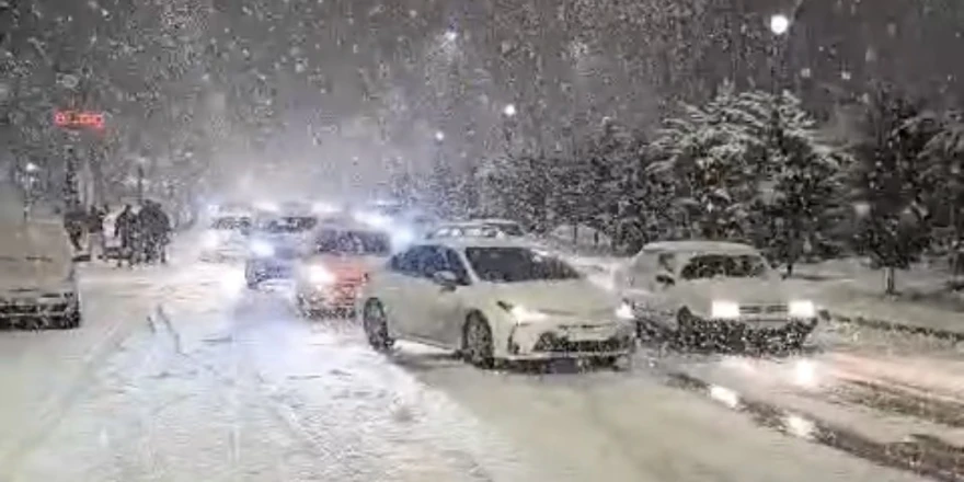 Malatya İçin Kuvvetli Kar Yağışı Uyarısı