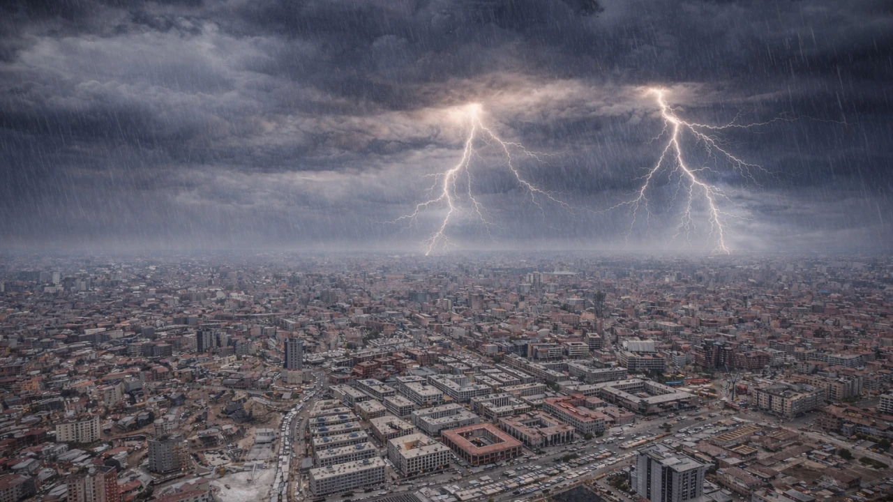 Malatya İçin Kuvvetli Yağış Uyarısı