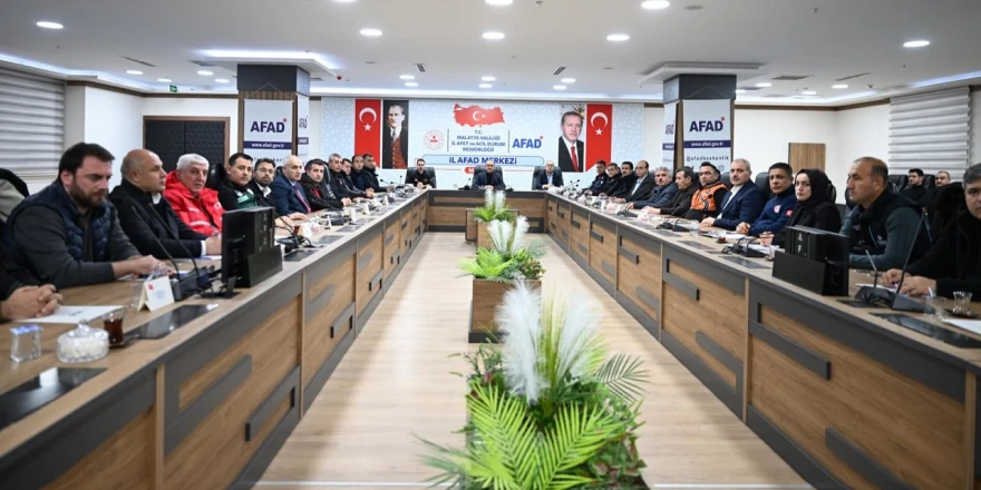 Malatya Kar Yağışına Karşı Teyakkuzda: 3 Bin 554 Personel Sahada!