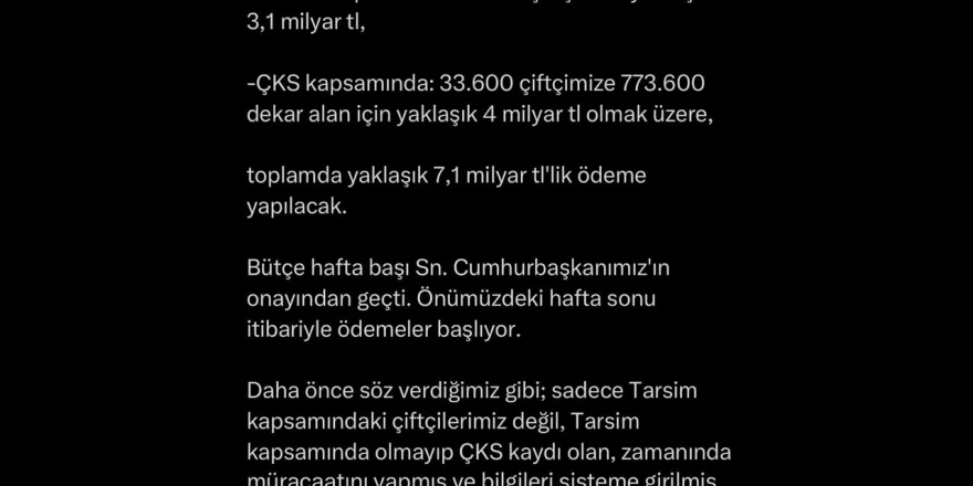 Malatya Kayısı Üreticisine 7.1 Milyar TL Müjdesi