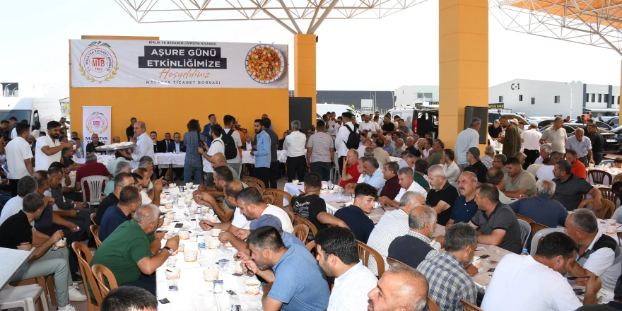 Malatya Ticaret Borsası tarafından Muharrem ayı dolayısıyla Aşure Günü etkinliği düze