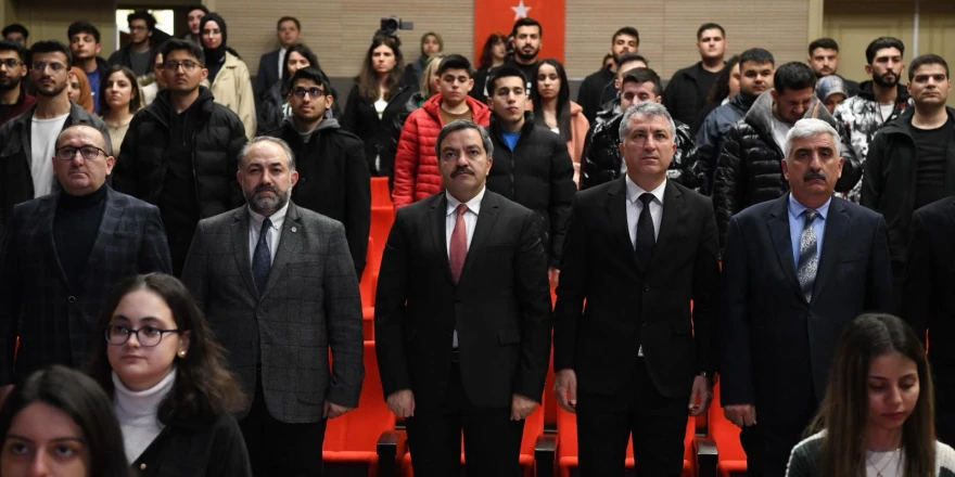 Malatya Turgut Özal Üniversitesinde “18 Mart Çanakkale Zaferi”
