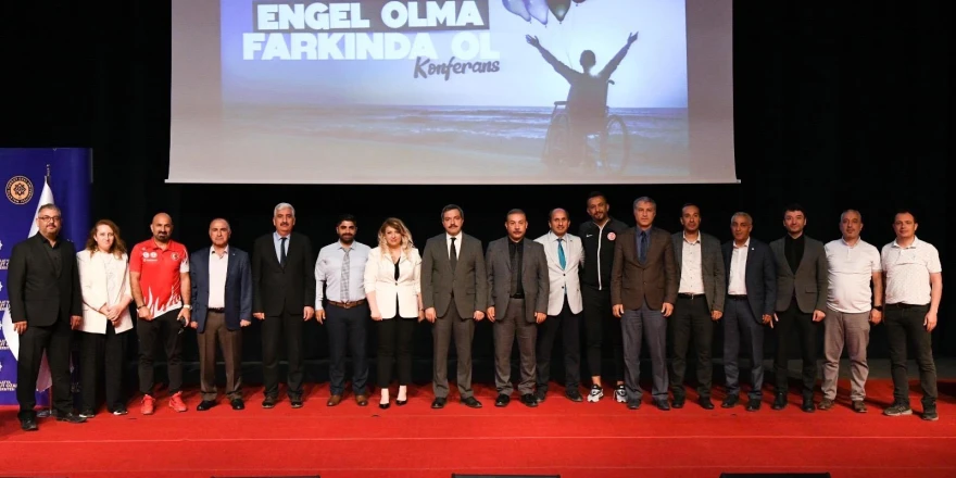 MALATYA TURGUT ÖZAL ÜNİVERSİTESİ’NDE “ENGEL OLMA FARKINDA OL” KONFERANSI  DÜZENLENDİ.