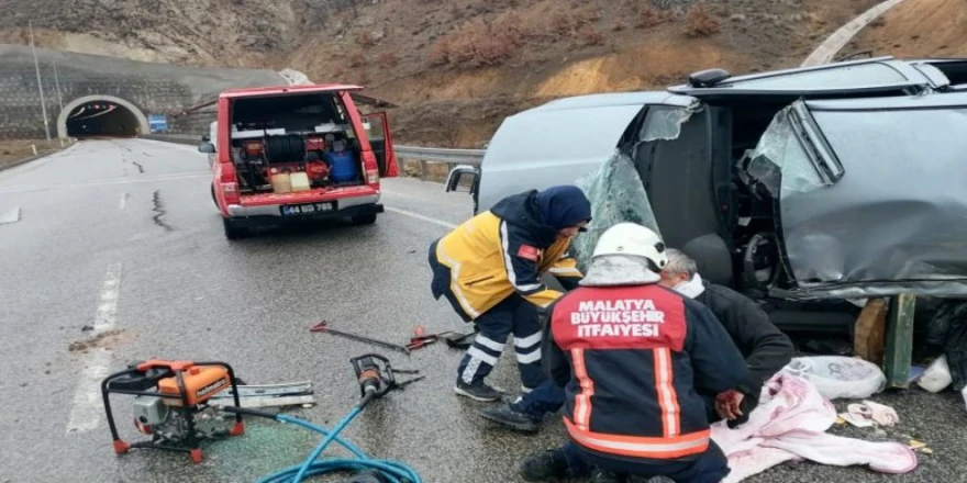 Malatya'da 3 trafik kazasında 1 Ölü, 6 Yaralı