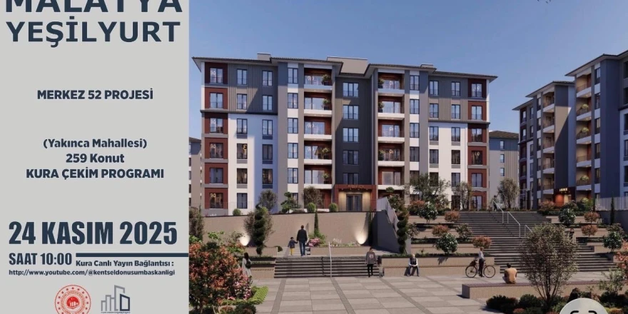 Malatya’da 703 Konut Ve İş Yerinin Hak Sahipleri 24 Kasım’da Belirlenecek