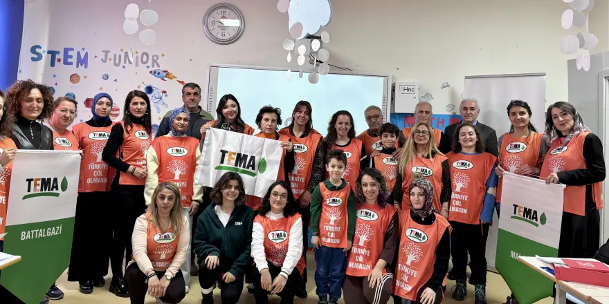 Malatya’da Doğa Eğitimi İçin Gönüllüler Sahaya Hazır