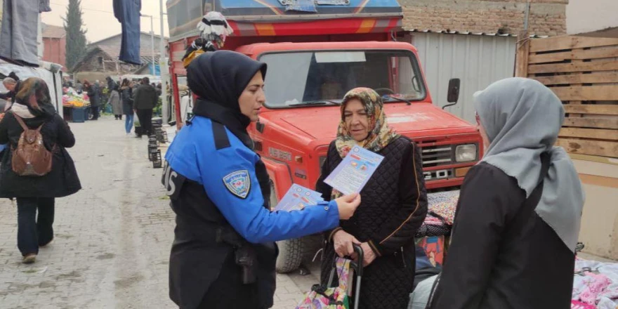 Malatya’da Dolandırıcılığa Karşı Vatandaşlara Bilgilendirme Çalışması