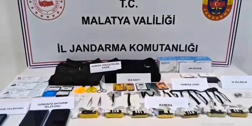 Malatya'da Ehliyet Sınavında Kopya Çetesi Çökertildi